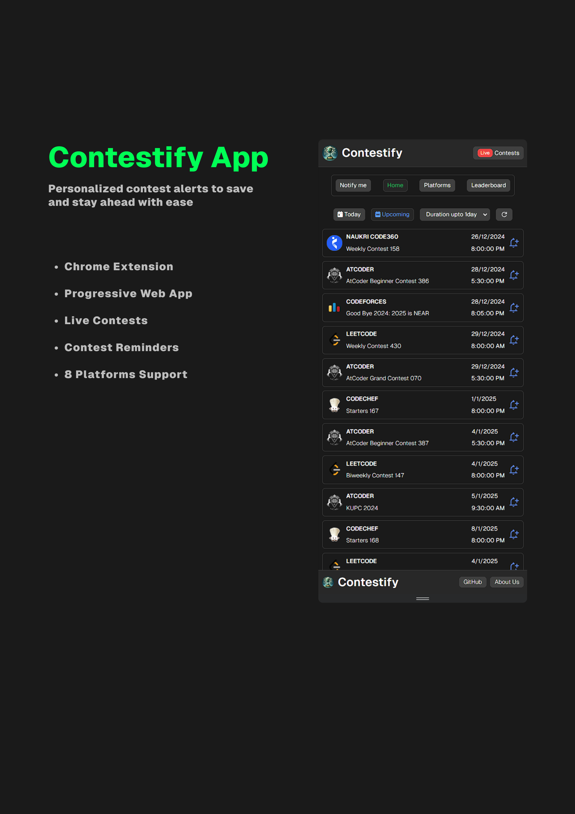 Contestify App